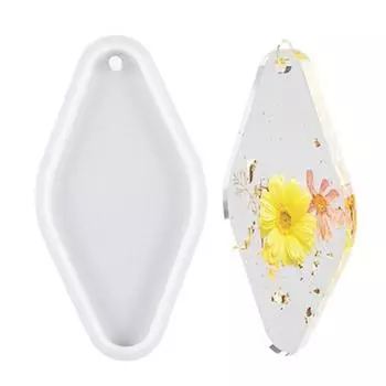 Силиконовые формы для сережек с бриллиантами, форма для эпоксидной смолы, подвеска из смолы, ювелирный брелок, инструмент для изготовления ремесел-палка