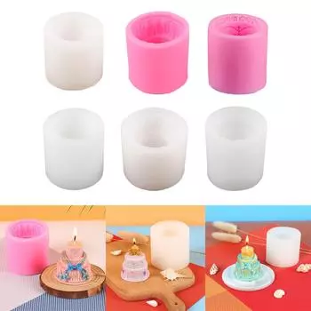 Силиконовые формы для шоколада в форме торта Формы для выпечки Формы для помадки Инструменты для украшения торта Формы из смолы Силиконовый материал 80D