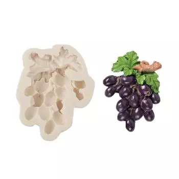 Силиконовые формы для свечей для изготовления свечей персиково-вишневого цвета, форма для литья из смолы, глина, ремесло, свечное мыло для домашнего творчества C серый