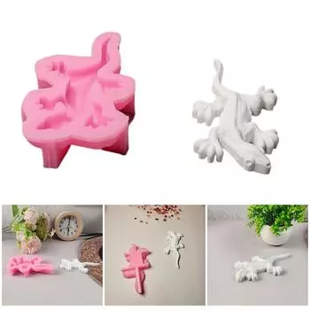 Силиконовые формы для свечей Lacertilian из эпоксидной смолы, свечи, мыла, шоколадной помадки, силиконовые формы для цементной глины, силиконовые формы