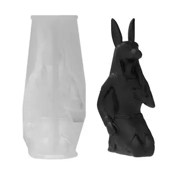 Силиконовые формы Формы для рукоделия из смолы Формы для изготовления свечей Формы в виде кошек/собак Креативная форма для рукоделия Принадлежности для ручной работы 2