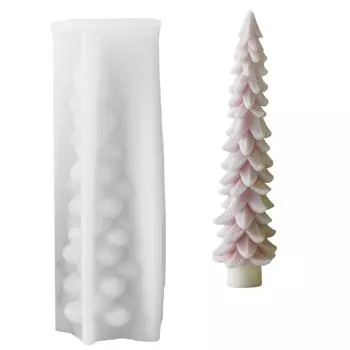 Силиконовые формы в форме сосны, формы для свечей, формы для мыла, формы для шоколадного торта, формы для рукоделия, силиконовая текстура для свечей и мыла