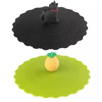 Силиконовые герметичные крышки LF # для чашек, термостойкие многоразовые герметичные крышки, аксессуар A