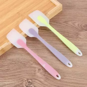 Силиконовые инструменты для смешивания крема для выпечки скребок для теста кисточки для торта миксер для масла лопатка красный