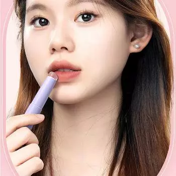 Силиконовые кисти для макияжа и консилера Силиконовая кисть для бальзама для губ Блеск для губ Губная помада и консилер Многофункциональная кисть розовый
