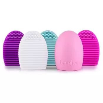 Силиконовые кисти для макияжа, коврик для чистки, инструменты для мытья кистей, косметическая кисть для бровей, инструмент для очистки, скребок, доска для чистки макияжа розовый