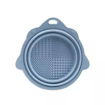 Силиконовые кисти для макияжа, скрубберы, косметические щетки, очиститель щеток, чистящая подушечка, складная щетка для макияжа One Size хаки