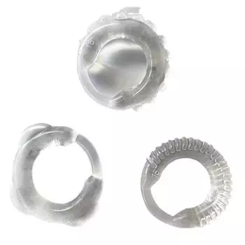 Силиконовые кольца для пениса для мужчин, многоразовые, с длительным рукавом для задержки эякуляции A