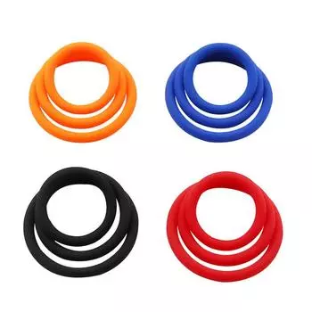 Силиконовые кольца для пениса, мужское фиксирующее кольцо для спермы, задержка эякуляции, эрекция пениса, многоразовая высокоэластичная секс-игрушка, игрушки для взрослых, секс-шоп