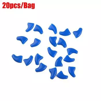 Силиконовые колпачки для когтей для кошек Мягкие колпачки для ногтей Цветные колпачки для ногтей питомца Подарок Защита для когтей питомца