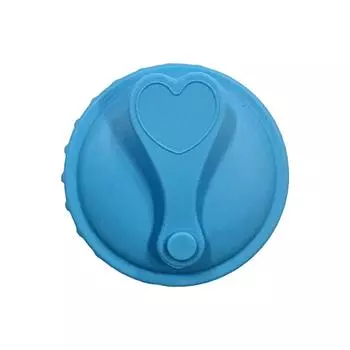 Силиконовые крышки для банок, многоразовые крышки для банок, насадки и защитные колпачки, пиво, напитки, сок, кола, подходит для стандартных банок One Size синий