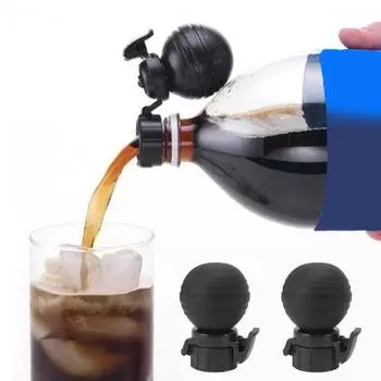 Силиконовые крышки для бутылок с газировкой, герметичные крышки для насосов, защитные крышки для газированных напитков розовый/белый