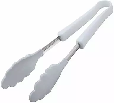 Силиконовые кухонные щипцы Shimomura Kihan 39958, не царапают сковороды и кастрюли, сделаны в Японии, можно использовать для жарки пищи, захватывают с небольшим усилием,