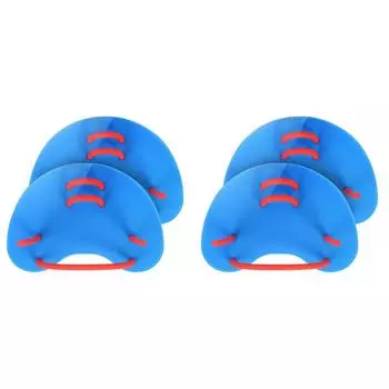 Силиконовые ласты для плавания на пальцы, профессиональные, для взрослых и детей (синий) ?