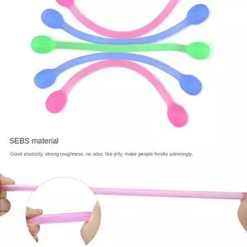 Силиконовые ленты сопротивления для йоги, высокая эластичность, многоцелевое упражнение, сила рук, растяжка тела, натяжитель