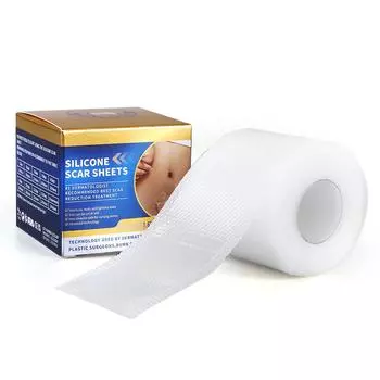 Силиконовые листы для шрамов 3M, лента для уменьшения шрамов для хирургического ожога шрамов (прозрачный)