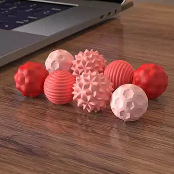 Силиконовые магнитные мячи для снятия стресса, массажные шарики для рук, сенсорные магнитные мячи для наращивания мышечной массы Style 3