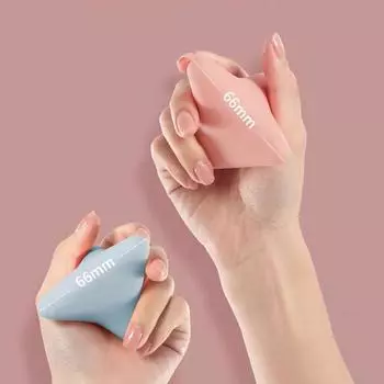 Силиконовые массажные шарики Массажер для ладони Упражнения для укрепления рук Похудение Расслабление мышц Здоровье Массажер для пальцев 5cm розовый