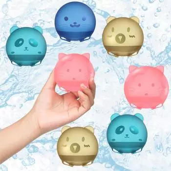 Силиконовые многоразовые водяные шарики, многоразовые водяные бомбы, воздушные шары, водные игрушки для детей и взрослых, летние мероприятия на свежем воздухе CHINA