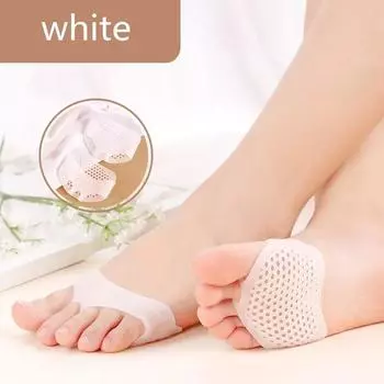 Силиконовые мягкие подушечки, гелевые стельки на высоком каблуке, дышащие стельки для обуви, вставки для обуви, аксессуары, 1 пара - бежевый