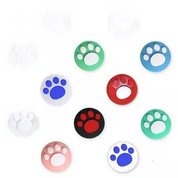 Силиконовые накладки на большой палец Joy-Con Cat Claw для Nintendo Switch и Lite