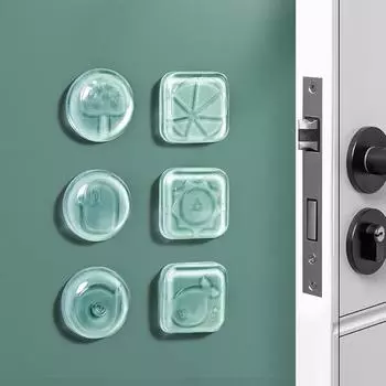 Силиконовые накладки на двери шкафов, препятствующие столкновениям — бесшумные, амортизирующие, противоскользящие.