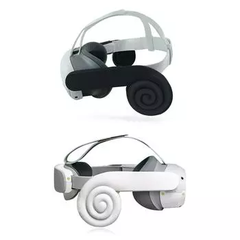 Силиконовые наушники-концентраторы громкости для гарнитуры PICO 4 Ultra, усилитель звука, удобное ношение и шумоизоляция чёрный