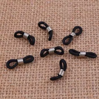 Силиконовые очки/держатель для цепочки для очков держатель для ремешка для очков соединитель для очков пряжка для очков чёрный