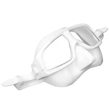 Силиконовые очки для дайвинга Профессиональные Защита от запотевания Удобные Водонепроницаемые Снаряжение для снорклинга(белый )