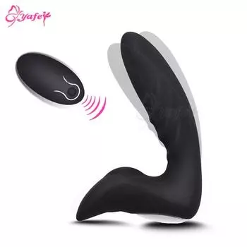 Силиконовые перезаряжаемые анальные игрушки, массажер простаты с 9-скоростной вибрацией, секс-игрушки для взрослых