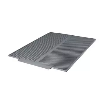 Силиконовые подкладки для сушки на столешнице, коврик для сушки посуды, кухонные гаджеты, коврик для сушки посуды чёрный