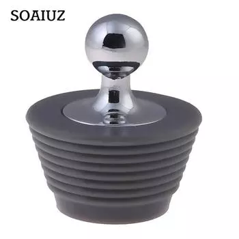 Силиконовые пробки для ванны, кухонная ванна, раковина, сливная пробка для раковины, уплотнительные пробки чёрный