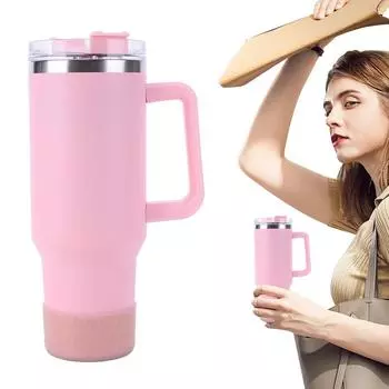 Силиконовые противоскользящие чехлы для нижних ножек с теплоизоляцией для Stanley Cup 20-40 OZ белый