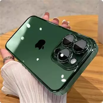 Силиконовые противоударные чехлы с прозрачным покрытием для iPhone 15 14 13 12 11 Pro Max Plus, прозрачный чехол-бампер, аксессуары iPhone 15 Pro Max чёрный