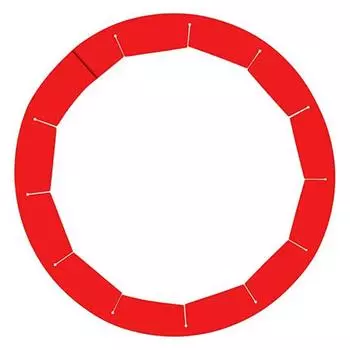 Силиконовые щитки для пирога, регулируемые 8,5-11,4 дюйма, защита края пиццы, многоразовый протектор для выпечки для идеальных краев пирога красный