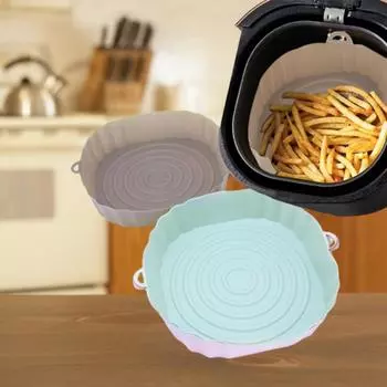 Силиконовые сменные коврики для фритюрницы, сменные коврики для духовки, противень для выпечки пиццы, жареная курица, инструменты для выпечки, кухонные принадлежности