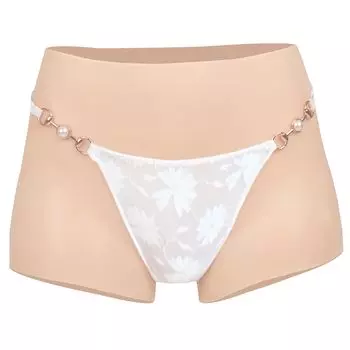 Силиконовые трусы для катетеризации Становятся косплеем Легко надевать и снимать Тонкие и легкие [JVTUNG] Кроссдрессинг Трубка, Подъем бедер, Женщина,