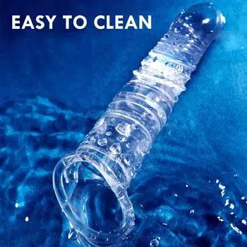 Силиконовые удлинительные мужские кольца, игрушки для увеличения рукавов для мужчин, товары для взрослых S-1pc