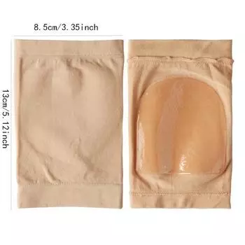 Силиконовые увлажняющие носки для пяток для предотвращения трещин и защиты стоп