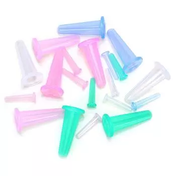 Силиконовые вакуумные банки для массажа, антицеллюлитный массаж, присоски для лица, подтяжка лица, шеи, скрабирование кожи, гуаша против морщин