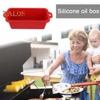 Силиконовые вкладыши для жиросборников для сковороды Blackstone, многоразовые поддоны для сбора жира, жаропрочный жиросборник для гриля, легко очищается, можно мыть в посудомоечной машине. оранжевый