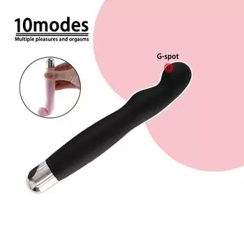 Силиконовый 10-частотный массажер G-точка Вибратор Женский Выход Портативный Мастурбация Climax Взрослый Секс-продукт G Point Massage StickP
