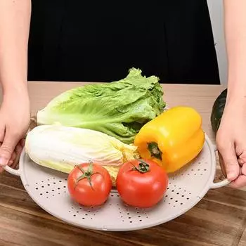 Силиконовый экран от брызг для сковороды, защита от брызг жира и масла с ручкой, теплоизоляционный охлаждающий коврик, сито, дренажная доска для выпечки и приготовления пищи чёрный