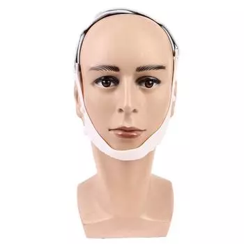 Силиконовый эластичный бандаж для похудения лица V-образный пояс для коррекции фигуры и подтяжки щек