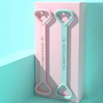 Силиконовый эспандер с 8 фигурами, пояс для растяжки йоги, пилатес, тренировки для ног, рук, растяжка, фитнес-лента для спортзала фиолетовый