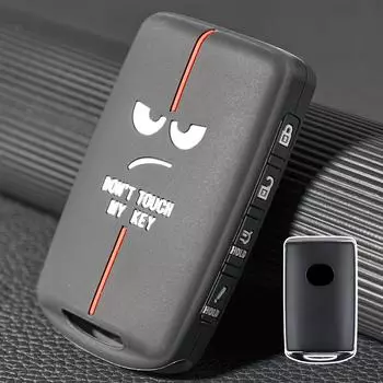 Силиконовый автомобильный брелок для входа без ключа, брелок-кольцо, чехол, защитный чехол для Mazda Cx30 Cx5 Cx50 Cx9 Mx5 Miata, автоаксессуары чёрный