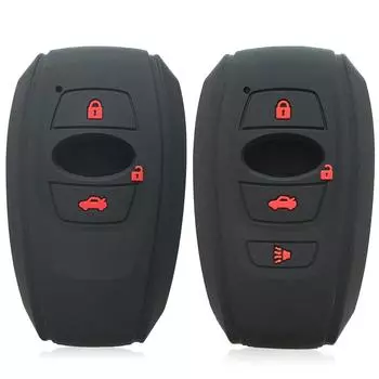 Силиконовый автомобильный брелок с дистанционным управлением, чехол для Subaru Forester Sv Brz Xv Legacy, чехол-держатель для брелка, Защитный чехол для брелока 2020 2019