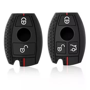 Силиконовый автомобильный чехол для брелока Samrt, аксессуары для Mercedes Benz W205 W213 W204 W176 W212 W177 GLC CLA AMG ABCESG Class белый