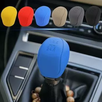 Силиконовый автомобильный чехол для ручки переключения передач для Opel Astra JHG Zafira Mokka для Peugeot 206 307 406 407 207 208 308