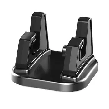 Силиконовый автомобильный держатель для телефона с вращающейся на 360 градусов пряжкой, приборная панель, держатель для телефона, центральная консоль, кронштейн для автомобильной навигации One Size чёрный